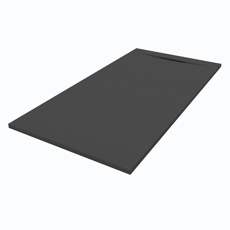 Изображение товара Душевой поддон Starohome Nordic 19395036, 140 х 80 см, литьевой мрамор, прямоугольный, black matte Изображение товара Душевой поддон Starohome Nordic 19395036, 140 х 80 см, литьевой мрамор, прямоугольный, black matte