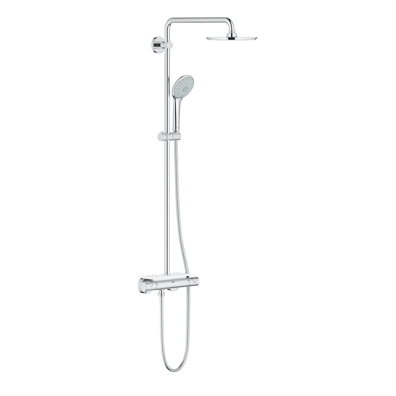 Изображение товара Душевая система Grohe Euphoria 26363000 с термостатом и хромовым покрытием