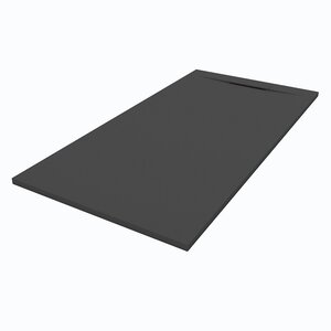 Изображение товара Душевой поддон Starohome Nordic 72777688, 180 х 90 см, литьевой мрамор, прямоугольный, black matte