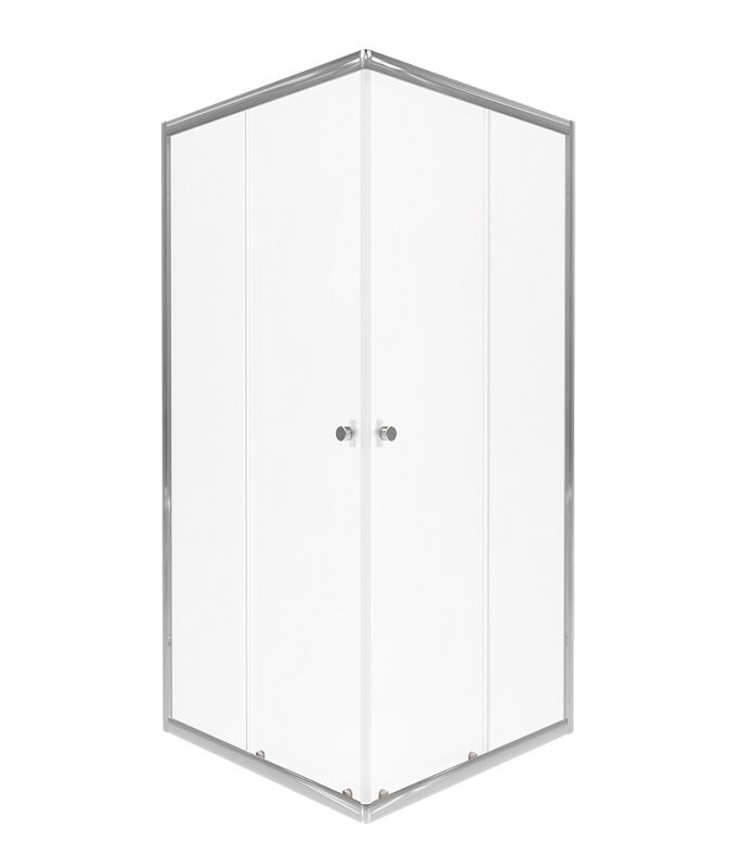 Изображение товара Душевой уголок Triton Вента Щ0000067978, 80 x 80 см, стекло Вельвет, профиль хром