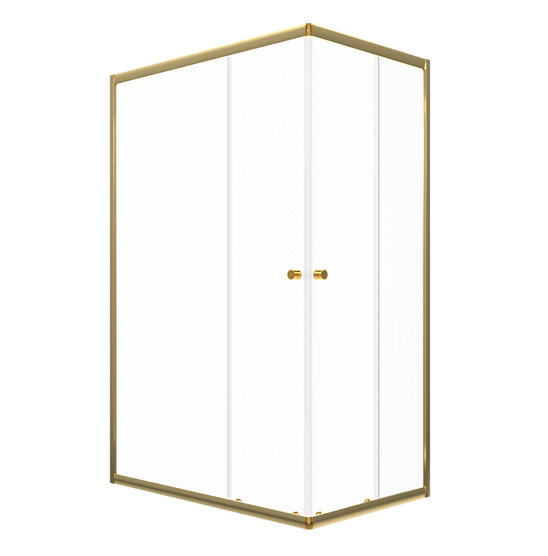 Изображение товара Душевой уголок Triton Вента Щ0000073920 120x80 см прозрачное стекло золото профиль