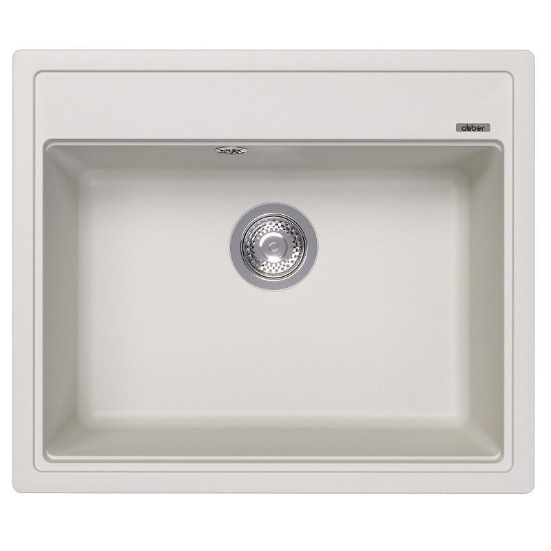 Изображение товара Кухонная мойка Abber Quarz AQ2902W, 60 см, кварцевый композит, белый матовый Изображение товара Кухонная мойка Abber Quarz AQ2902W, 60 см, кварцевый композит, белый матовый