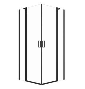 Изображение товара Душевой уголок Triton Тау Щ0000054036, 90 x 90 см, стекло прозрачное, профиль черный