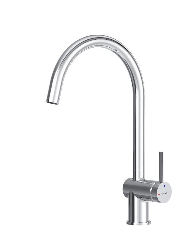 Изображение товара Кухонный смеситель Am.Pm Func F8F07000 хром однорычажный с EcoStart