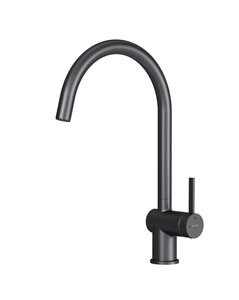 Изображение товара Кухонный смеситель Am.Pm Func F8F07022 черный однорычажный вращающийся излив