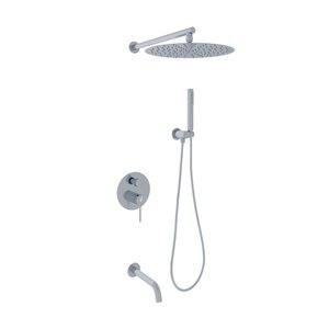 Изображение товара Душевая система Oliveeka Y OL-88939017-CR хром встроенная с верхним душем 30 см