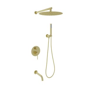 Изображение товара Душевая система Oliveeka Y OL-88939017-BG, золотой матовый