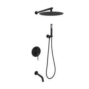 Изображение товара Душевая система Oliveeka Y OL-88939017-MB черный матовый