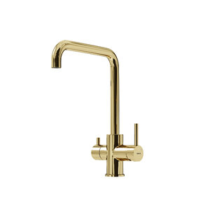 Изображение товара Смеситель для кухонной мойки Sancos Vela SC4013ZG, с подключением к фильтру, цвет полированное золото