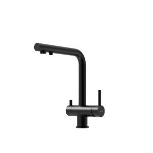 Изображение товара Смеситель для кухонной мойки Sancos Foster SC4014MB, с подключением к фильтру, цвет черный матовый