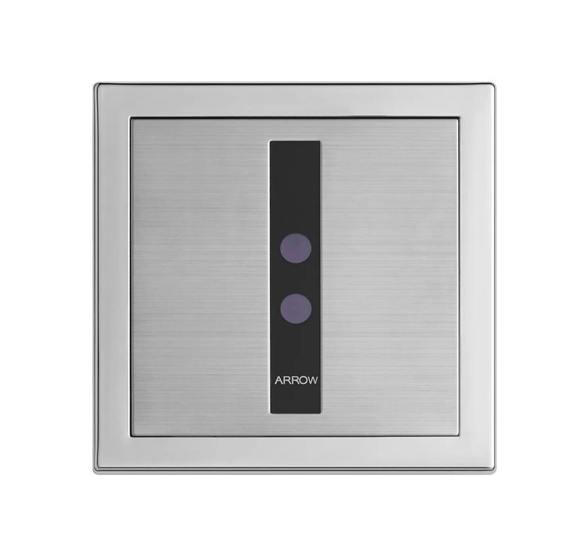 Изображение товара Автоматическое смывное устройство Arrow AGY108-2B сенсорное для писсуара нержавеющая сталь