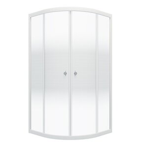 Изображение товара Душевой уголок Triton Лайт Щ0000064835, 90 x 90 см, стекло Градиент, профиль белый