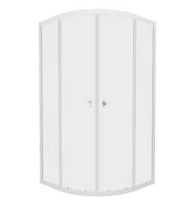 Изображение товара Душевой уголок Triton Ультра Щ0000064832, 100 x 100 см, стекло прозрачное, профиль белый