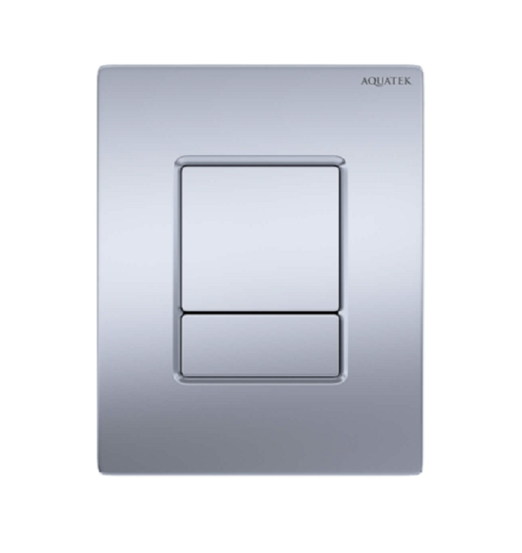 Изображение товара Клавиша смыва Aquatek Pneumo N PNN-0000003 пневматическая хром матовый