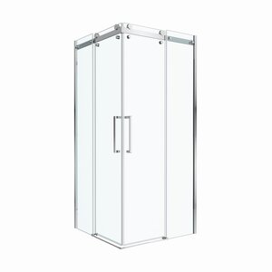 Изображение товара Душевой уголок BelBagno MARINO-2-A-2-90-C-CR, 90 x 90 см, стекло прозрачное, профиль хром