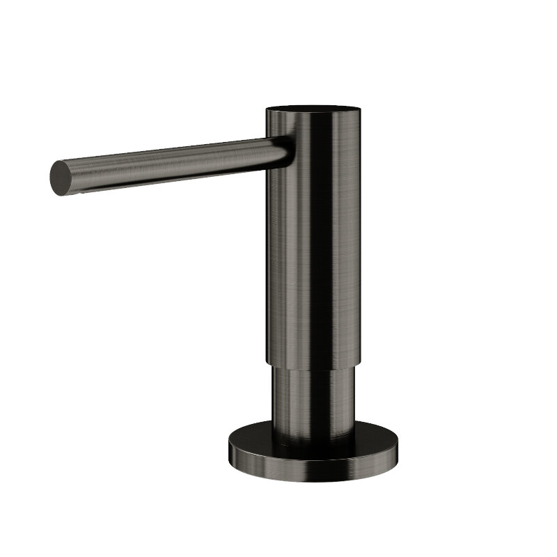 Изображение товара Дозатор встраиваемый для мыла Sancos SC40100GG, цвет воронёная сталь, gunmetal