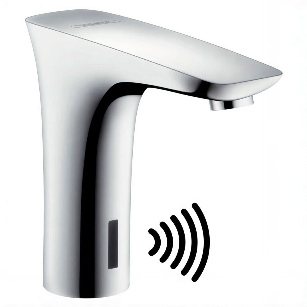 Изображение товара Электронный смеситель Hansgrohe PuraVida сенсорный, хром, Германия Изображение товара Электронный смеситель Hansgrohe PuraVida сенсорный, хром, Германия