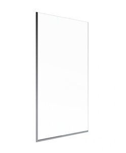 Изображение товара Шторка на ванну Triton Статик-Хром Щ0000067406, 50 x 140 см, стекло прозрачное, профиль хром