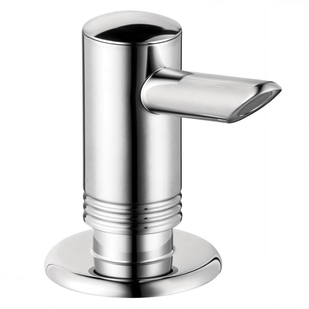 Изображение товара Дозатор встраиваемый Hansgrohe 40418000 хромированный Изображение товара Дозатор встраиваемый Hansgrohe 40418000 хромированный