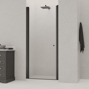 Изображение товара Душевая дверь RGW Dolphin TN-03B, 54930308-14, 80 см, стекло прозрачное, профиль черный