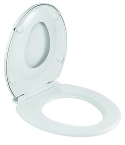 Изображение товара Крышка-сиденье для унитаза Wirquin Casual line СемьЯ 20719572 с детской вставкой на магнитах