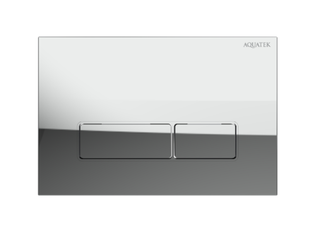 Изображение товара Клавиша смыва Aquatek KDI-0000062 механическая хром глянец