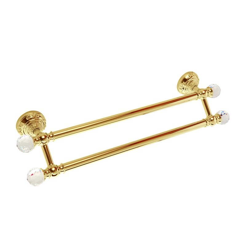 Изображение товара Полотенцедержатель Migliore.CRistalia 16844, золото, 58.7 см