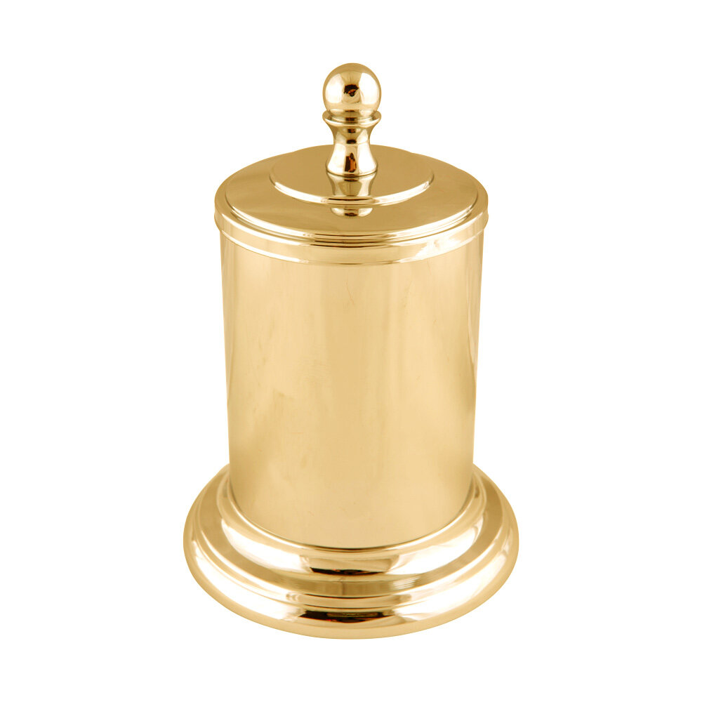 Изображение товара Баночка настольная Migliore Mirella 17310 золото для ванной