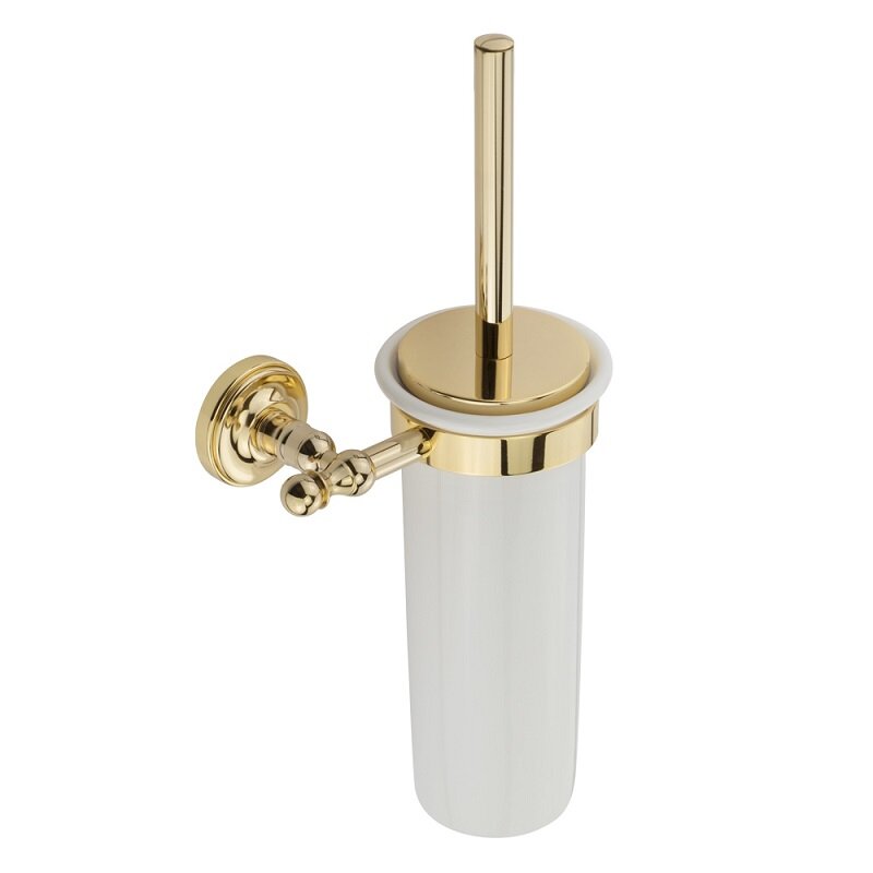 Изображение товара Migliore Mirella 17319 — настенный ершик с керамической чашей, золото