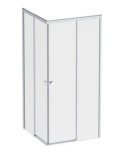 Изображение товара Душевой уголок Am.Pm X-joy W94G-403-9090-MT1K 90x90 см, раздвижные двери, прозрачное стекло