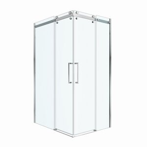 Изображение товара Душевой уголок BelBagno MARINO-2-AH-2-120/90-C-CR, 120 x 90 см, стекло прозрачное, профиль хром