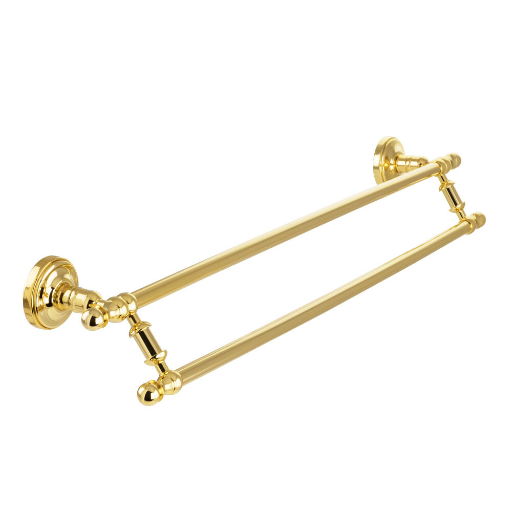 Изображение товара Полотенцедержатель Migliore Mirella 17335 золото 64.5 см двойной поворотный