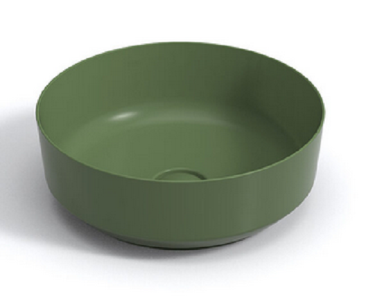 Изображение товара Раковина Arrow AP41025B-OG 40 см фарфор оливковая матовая накладная