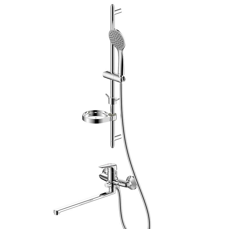 Изображение товара Смеситель для ванны и душа Lemark Set LM7305C, с душевым гарнитуром, хром