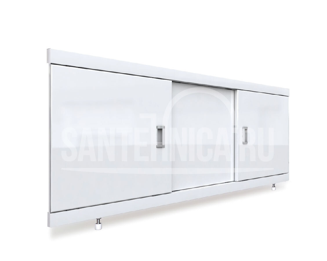 Изображение товара Экран под ванну Emmy Виктория 180, подрезной, белый (110007)