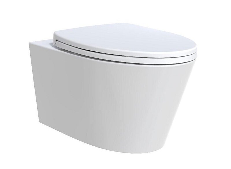 Изображение товара Подвесной унитаз Arrow AHB2134H безободковый белый с системой антивсплеск