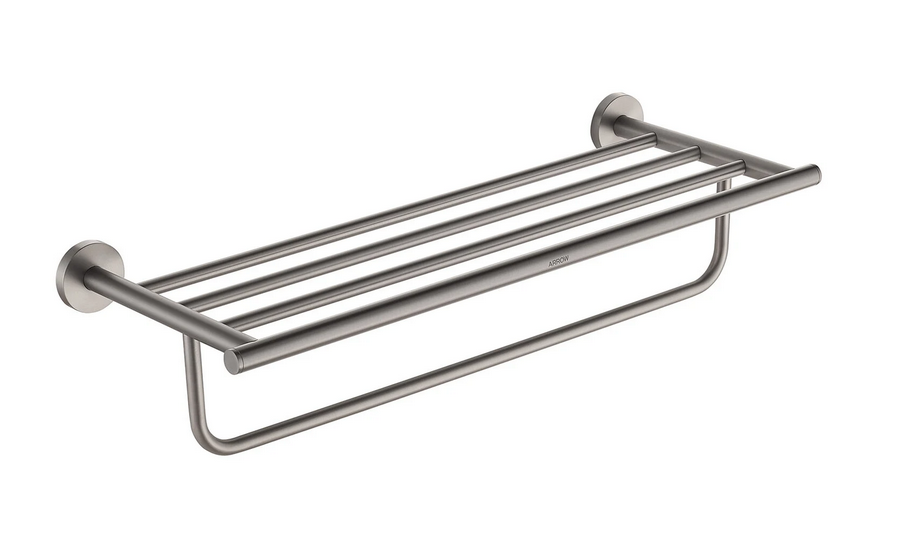 Изображение товара Полка для полотенец Arrow AGJ2504GG 58 см серая нержавеющая сталь