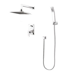 Изображение товара Душевая система Lemark Contest LM5829CW, хром/белый