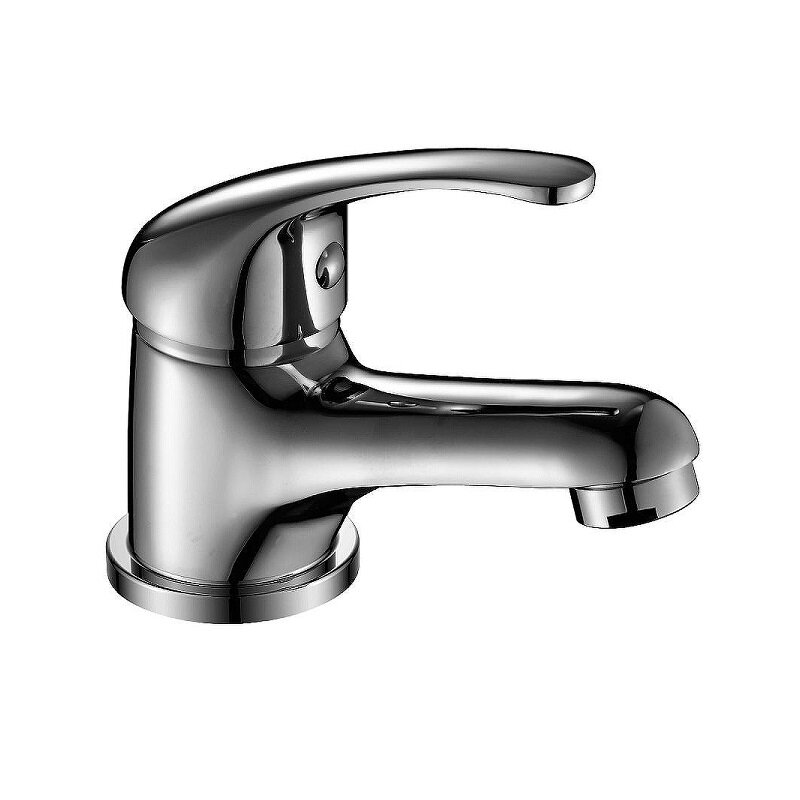 Изображение товара Смеситель для раковины Rossinka A35-11 хром однорычажный из латунь и керамическим картриджем