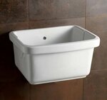 Раковина Alice Ceramica Laundry 300303 60.5*51*37 см хозяйственная - фото 1
