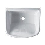 Раковина Alice Ceramica Laundry 300304 45 х 38 х 23.5 см хозяйственная - фото 1