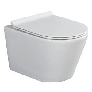 Изображение товара Подвесной унитаз Splendy Bliss BL10152VTNW, безободковый, Торнадо, белый