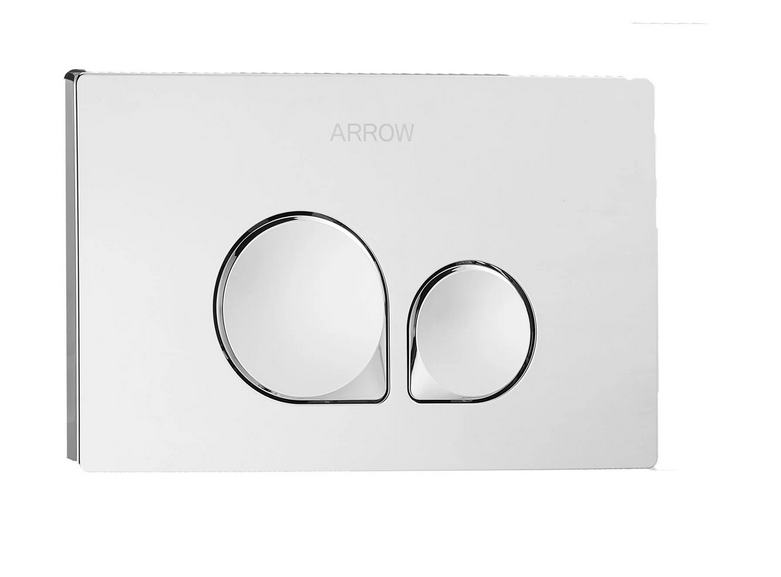 Изображение товара Клавиша смыва Arrow ABM808, для умного унитаза, механическая, хром
