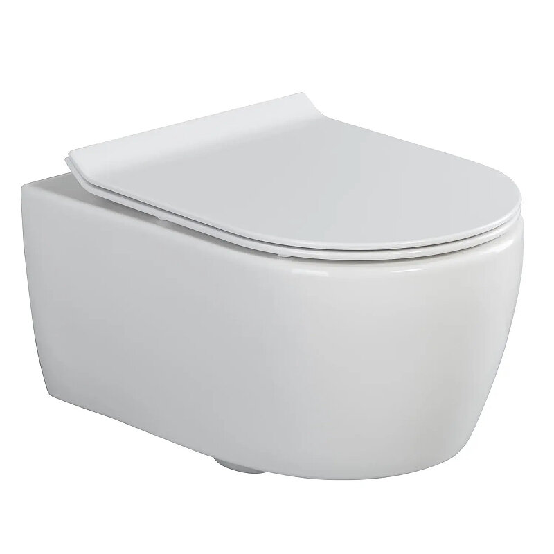 Изображение товара Подвесной унитаз Splendy Pride PR10152VTNW безободковый Торнадо белый