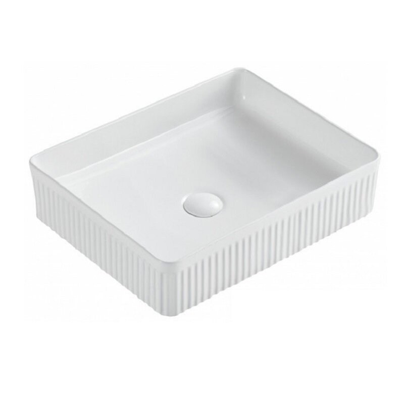 Изображение товара Раковина SinteSi SIN-LVB-APP-418 50х36 см накладная белая для ванной