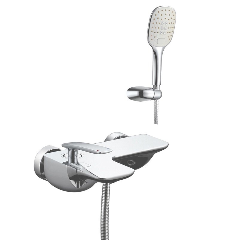 Изображение товара Смеситель для ванны и душа Lemark Белларио/Bellario LM6802C, с душевым гарнитуром, хром