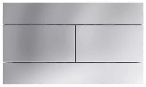 Изображение товара Кнопка смыва Jacob Delafon двойная матовый хром E4316-38R