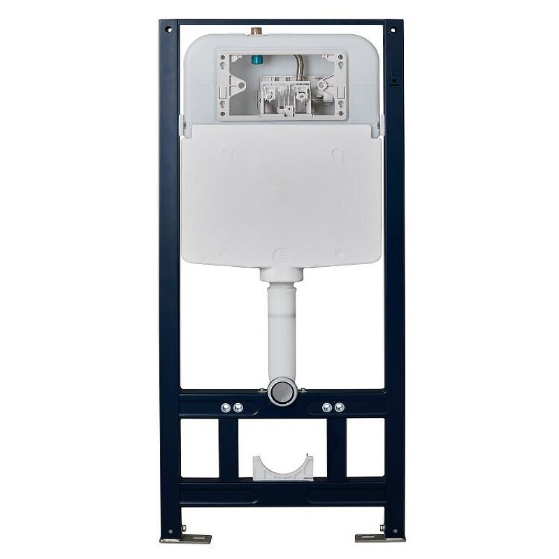 Изображение товара Инсталляция для унитаза Splendy Stable ST3011TP, синяя, металлическая рама, 50 см