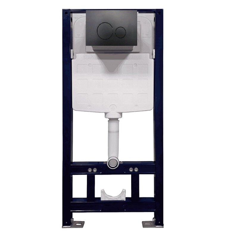 Изображение товара Инсталляция для унитаза Splendy Stable ST3011TPRBM ключ черный матовый, монтаж стандарт