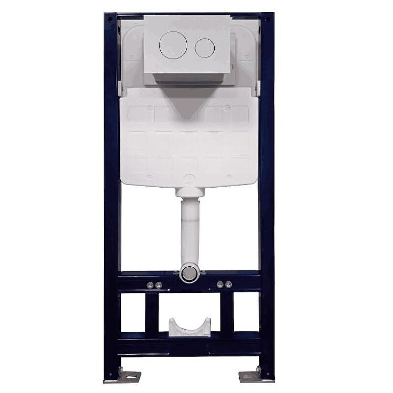 Изображение товара Инсталляция для унитаза Splendy Stable ST3011TPRCR, для подвесного унитаза, хром клавиша